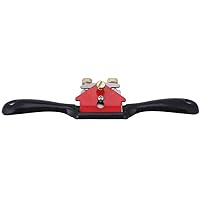 Schabhobel, 9-Zoll-Einstellung Spokeshave mit flachem Fuß und Metallklinge Holzbearbeitungshandwerkzeug mit Schraube…