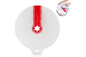 HERCHR Ciotola universale paraspruzzi in silicone, Coperchio Antispruzzo in Silicone Mixer, coperchio paraspruzzi per montare uova e panna montata 31 cm, Coperchi Protettivo Antispruzzo Uova Schermo