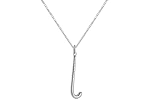 jewellerybox Sterlingsilber Hockeyschläger Anhänger an Kette 40,6 cm - 55,8 cm (16-22 Inches)