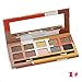 Fashion 2016 glitter eyeshadow pallets naked smokey makeup brand cosmetic colorful pigment matte eye shadow powder palette