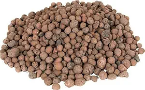 Globiz Clay Balls for hydroponics/Hydrostone Lightweight Expanded Clay Aggregate - 4.5 KG (18 LTRS) (2-8 MM)