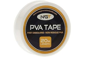 Next Generation Tackle NGT PVA Tape and PVA String 20m (1 of Each) Dispenser Carp/Coarse