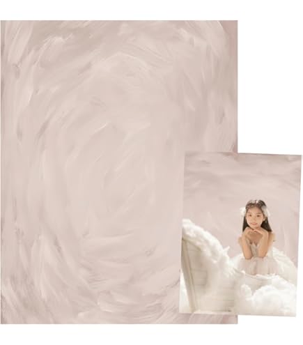 Kate Achtergrond 2,5x2,5m Lichtroze Fotografie Achtergrond Roze Textuur Foto Achtergrond Rekwisieten Abstract Microfiber Portret Achtergronden voor Babyshoot