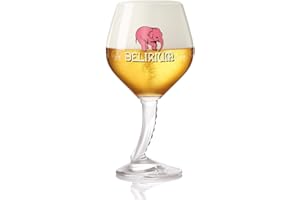TUFF LUV Original Verre à Bière Delirium Tremens de Marque - Verre Chalice (330 ML)