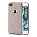 Produktbild Iphone 6/6s Plus Hüll,SUNAVY Gitter Muster wie Haut Weich Luxuriös Schutzhülle Anti-stoß Ultradünne Tasche Schale Zubehör Gehäuse Rahmen Etui Hülle Case für Apple 6/6S Plus,5.5zoll,RoseRot