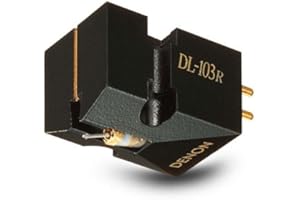 Denon DL-103R Negro Cartucho de DJ y Aguja - Accesorio para DJ (8,5 g)