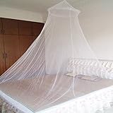 Weiß Spitze Überdachungen Bett Moskitonetze - 3