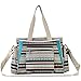 KF Baby Bohemian Diaper Bag Value Set, Crossbody strap, Stroller hooks, more