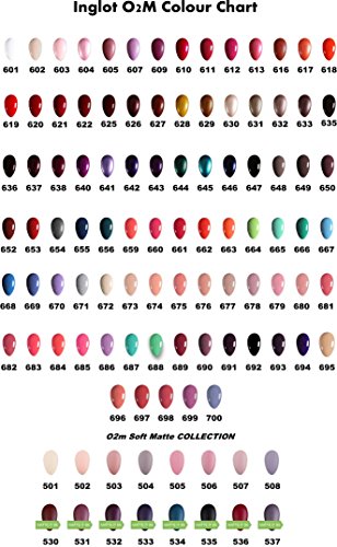 Inglot Soft Matte O2M Atmungsaktiver Nagellack, Nr. 532 Halal - 2