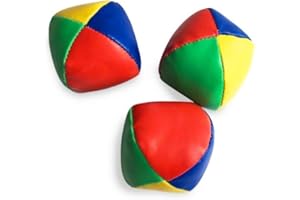 Ogquaton Qualité Premium Balles De Jonglerie 3 Pcs Balles De Jonglage Classique Sac Jongler Magique Cirque Débutant Enfants Jouet Cadeau Sport Une Couleur