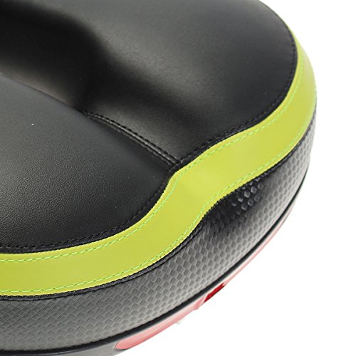 OUTERDO Schlagfestem Design Große Kissen Fahrradsattel MTB Fahrradsitz Cityradsättel 25 * 20cm - 5
