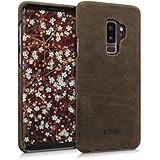kalibri Samsung Galaxy S9 Plus Hülle - Leder Handy Cover Case - Hardcover Schutzhülle für Samsung Galaxy S9 Plus