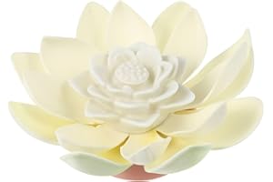 OSALADI Luz De La Piscina De Flores Luces De Piscina para Boda Luz De La Decoración De La Piscina Flor Flotante Linterna De Velas Luz Solar De La Piscina Flores Flotantes Dirigió