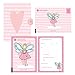 Produktbild 12 Einladungskarten Geburtstag Mädchen (Feen). Handgemachte Einladungskarten Kindergeburtstag incl. 12 liebevollen Hand designten Briefumschlägen. ... hochwertigen Karton Box. By Lisa Wirth