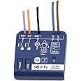 Somfy 1822663 - Light Receiver | Operation of the Lighting via Remote Control or App | Dimmable | io Technology | Compatible with TaHoma (Switch) | Attachment behind light button