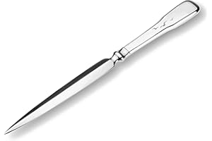 Smyla Personalisierter Eleganter Brieföffner mit Gravur | Vögel| Wundervolle Geschenke zum Valentinstag für Männer und Frauen, versilbert, mit Verpackung