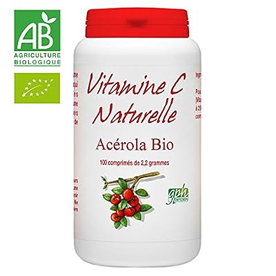 Gph diffusion Vitamine C - Acérola Bio 1000 mg - 100 comprimés