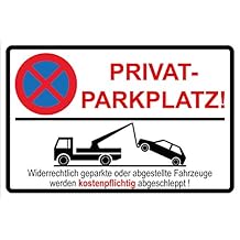Parkverbot aufkleber