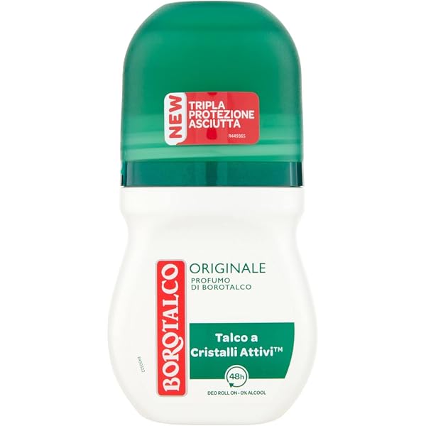 Borotalco Original Vapo Lufterfrischer – Alkoholfrei, Mit Talkum, 75 Ml Für Dreifachen Schweißschutz