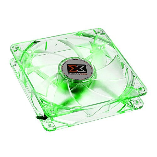 Preisvergleich Produktbild Xigmatek CLF-FR1253 Crystal LED Lüfter, grün - 120mm