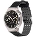 Produktbild Greatfine Classic Watch Sport Band Strap Silikon Uhrenarmband 18mm Armband für Huawei Watch Classic / Huawei Fit / Withings Activité And All 18MM Watch (BlackGrey)