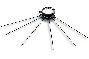 S.A.V.E Save Séchoir / Étendoir à linge, couleur noir, Ø 8 - 13 cm, pour canalisation de poêles à bois/granulés