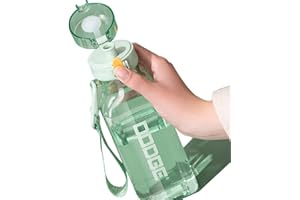 DSYSC Sports Water Bottle 700ml, Leakproof and BPA Free Drinks Bottle, Gym Water Bottle, Waterbottle for Travel Picnic Camping Hiking (Green)