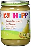 HiPP Früchte, Kiwi-Banane in Birne, 1er Pack (1 x 190 g)