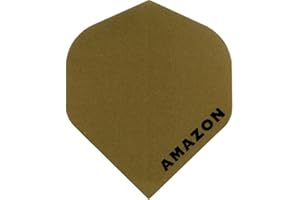 DARTS CORNER Designa Darts Amazon Flights | Extra Strong 100 Micron | Standard No2 Shape and Pack Sizes.