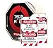 Produktbild Accuform Signs TAR460 Tags By-The-Roll Spanish Bilingual Lockout Tags, Legend "DANGER DO NOT OPERATE/PELIGRO NO PONGA EN FUNCIONAMIENTO", 6.25" Length x 3" Width x 0.010" Thickness, PF-Cardstock, Red/Black on White (Roll of 100) by Accuform