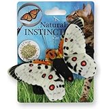 Natural Instincts - Katzenspielzeug Schmetterlinge Doppelpack - weiß