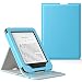 Produktbild MoKo Kindle Paperwhite Hülle - Vertikal Flip Kunstleder Ständer Schutzhülle Smart Cover mit Auto Sleep/Wake für Alle Kindle Paperwhite, Kaffee