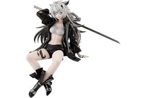 Xinchangda Arknights Lappland Figura, Statue Anime Lappland Modello Figurine Seduto Versione Sculture Desktop Display Decorazione