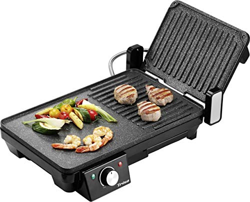 Preisvergleich Produktbild Trisa Panini & Grill Elektro Kontakt-Grill Schwarz