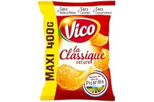 VICO - Chipsy La Classique 400 g – 4 sztuki – sprzedawane w zestawie