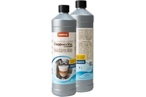 COFFIX Płyn czyszczący system mleka ekspresu 1l - Czyści układ spieniający - Wydajny, nawet do 65 cykli czyszczenia - Kompatybilny z Delonghi, Jura, Siemens, Krups, Melitta, Nivona, Dr. Coffee