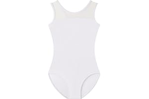 AOQUNFS Mädchen Masche Langarm/Ärmellos Ballett Body Kinder Turn Leotards Mädchen Gymnastikanzug, AM3000ZX