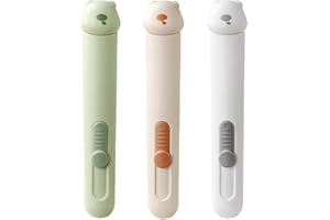 FloralGrace Lot de 3 Enfile-Aiguilles Automatiques 3 en 1 Améliorés, Découseurs avec Rangement pour Aiguilles, Enfileur pour Couture à la Main et Broderie, Appareil de Passage de Fil Rapide