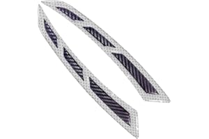 iSpchen Auto Radlauf Verbreiterung Kotflügel 2 Stück Radlaufverbreiterung Verbreiterung Radlaufleiste Antikollisions Streifen reflektierende Aufkleber Autorad Schutz Kotflügelverbreiterung,Weiß