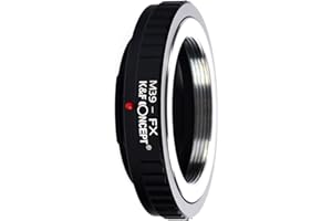 K&F Concept M39 to FX Lens Mount Adapter Manual for M39/L39 Screw Mount SLR Lens and Compatible with Fujifilm Fuji X Mount Mirrorless Cameras