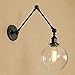 Produktbild JHSHENGSHI Retro Vintage Wandlampe, Wandleuchte Industrial Wandlampe Rustikal Metall Antik Wandlampe Retro für Dachboden, Terrasse, Restaurant, A