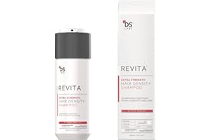 DS LABORATORIES DS Labs Revita Extra Strength Shampoo – Shampoo ad Alte Prestazioni per la Densità dei Capelli, Volumizzante e Addensante, Capelli dall’Aspetto più Folto, con Serenoa Repens, per Uomo e Donna, 205mL