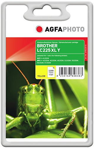 Preisvergleich Produktbild AgfaPhoto APB225YD Remanufactured Tintenpatronen Pack of 1