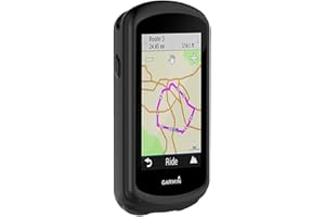 subtel Custodia Silicone Compatibile con Garmin Edge 1030 / Edge 1030 Plus Protezione, Case, Bumper per navigatore GPS in Nero – Assorbe Urti, Evita Danni risparmia costose riparazioni