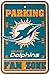 Produktbild NFL Miami Dolphins Fan Zone Parking Sign
