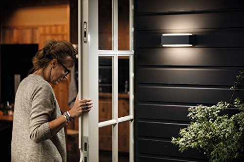 Philips myGarden LED Wandaussenleuchte Stratosphere, 1000lm, Anthrazit, Gartenleuchte - 5