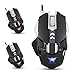 Price comparison product image Combaterwing Adjustable 3200DPI Wired Gaming Mouse Mice For Computer PC Laptop Black