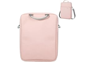 Shpuuyy Sac à Bandoulière pour Tablette - Pochette de Transport avec Poignée et Bandoulière - Housse de Protection 13 Pouces - Étui de Rangement