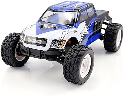 HIMOTO RC Brush Racing Car 1/12 Scale RTR 50km/h 2WD Electric Power Off Road Monster Truck Hobby Car-Blue