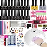 3.-Aplicar primera capa de coat.Wipe de color el residuo pegajoso en las uñas con el cleanser.Cure con lámpara LED durante 60 segundos o una lámpara UV durante 2 minutos.